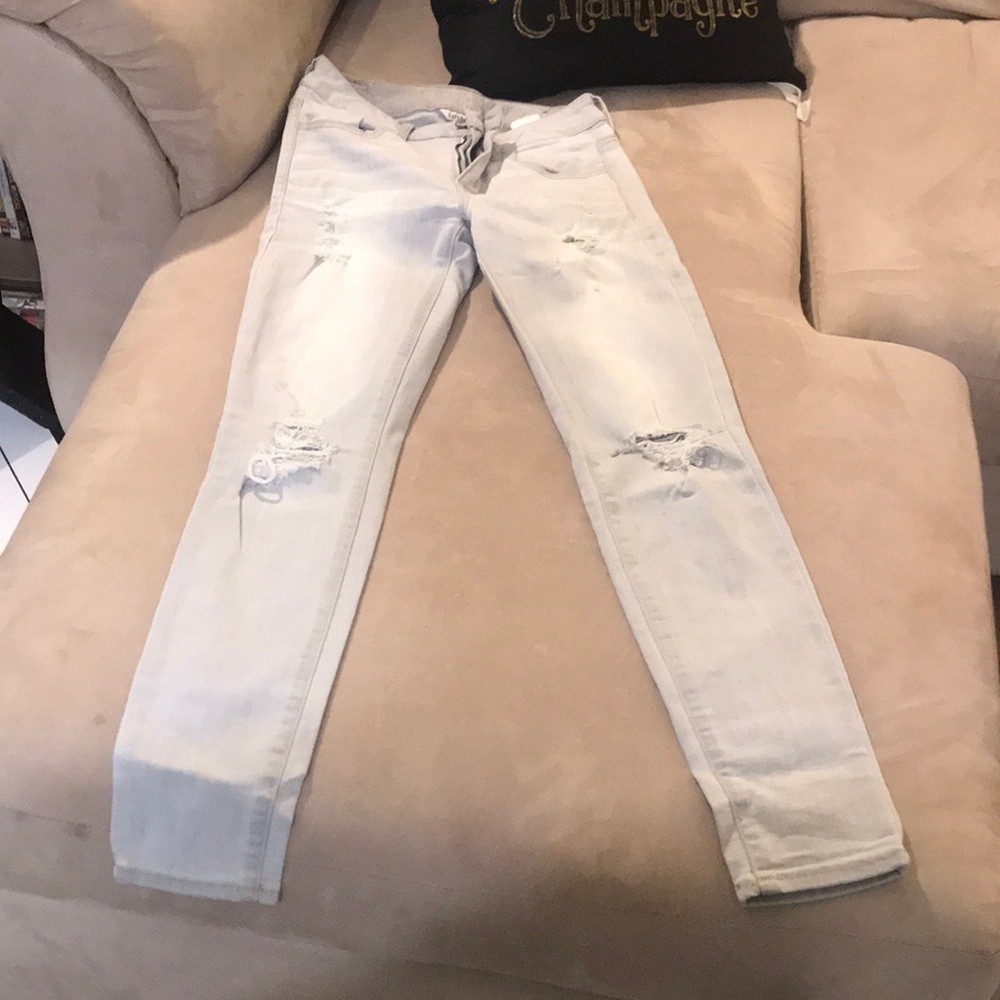American eagle grey jeans